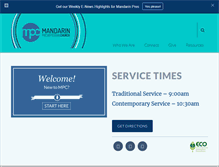 Tablet Screenshot of mandarinpres.com
